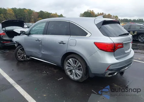 2017 Acura Mdx Technology Package z USA, uszkodzony, nr VIN 5FRYD4H52HB040901